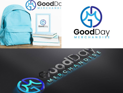 Logo design for good day merchandize brand identity branding business logo company logo design graphic design logo logo mark vector