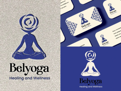 Logo design for belyoga brand identity branding business logo company logo design logo logo inspiration logo mark mental health nigerian illustrator vector wellness logo yoga yoga logo