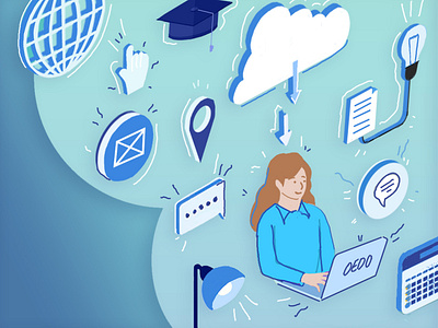 Online education banner