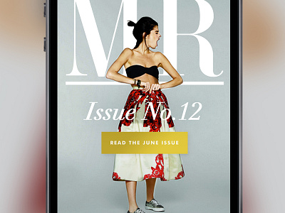 M.R. app editorial fashion ios the man repeller