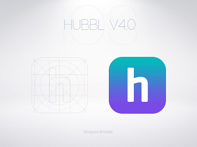 Hubbl iOS V4.0 app icon hubbl ios v3.0
