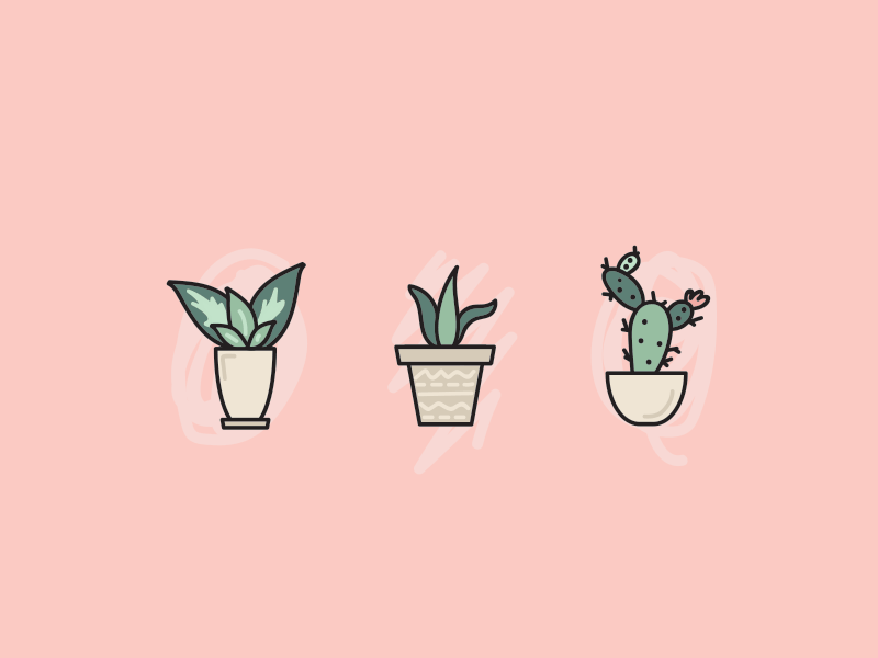 Happy Dance cactus dance gif happy pastel plant vector