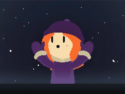 Still Window Shopping. after effects animation cute illustration snow window