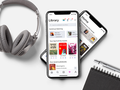 Mobile App Design for Audiobooks