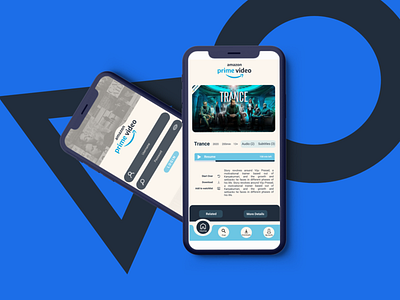 Amazon Prime Video Re-imagined amazon andriod android app art branding india ios ios app design minimal nepal prime ui ux