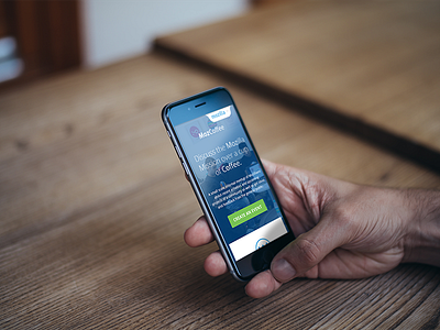 Mozilla Mozcoffee Landing Page - Mobile