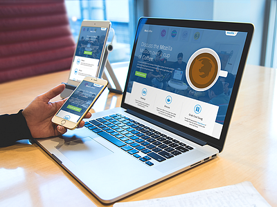 Mozilla Mozcoffe Website - Responsive