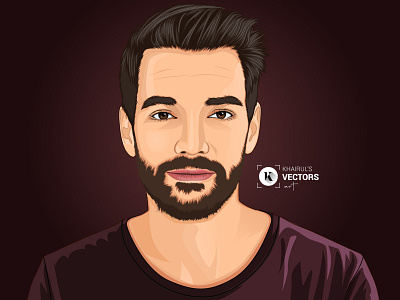 Cartoon Portrait Art cartoon design illustration portrait art portrait illustration typography vector illustration vectorart