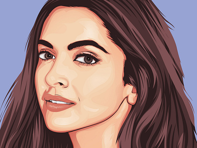 Deepika Padukone(Cartoon Portrait)