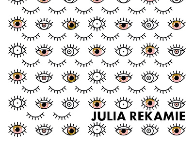 JuliaRekamie.space branding design landing lettering minimal tilda ui ux web website