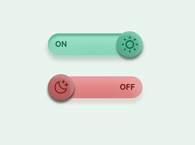 On/Off button daily ui ui