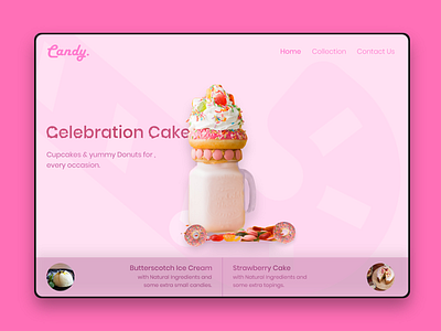 Candy. design design art designer minimal typogaphy ui uidesign webdesign website