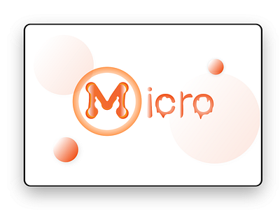 Micro Logo design design art designer illustrator logo minimal typogaphy ui ui ux webdesign