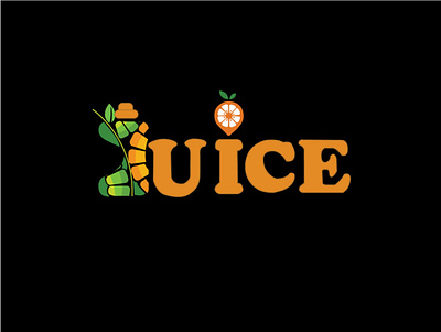 Logo juice design fruit logo illustration juice juice shop logo logo design