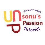 Illustrator design sonu's passion tutorial