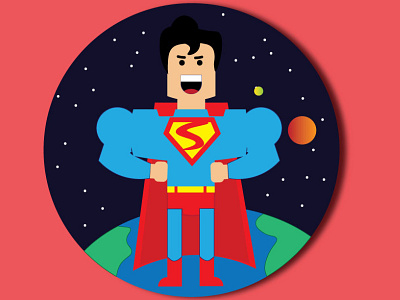 🦸‍superman adobe illustrator art artwork design drawing illustration illustrator superman