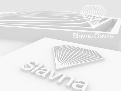 Slavna Osvita branding education agency logo logo education logotype