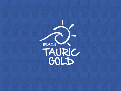 Tauric Gold | Branding for beach resort art branding illustration logo