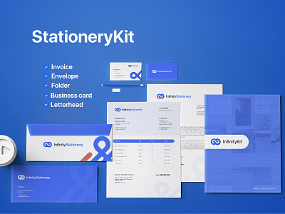 InfinityKit Complete Pack business business card design email free google slide inspiration invoice involve keynote letter powerpoint presentation template ui ux