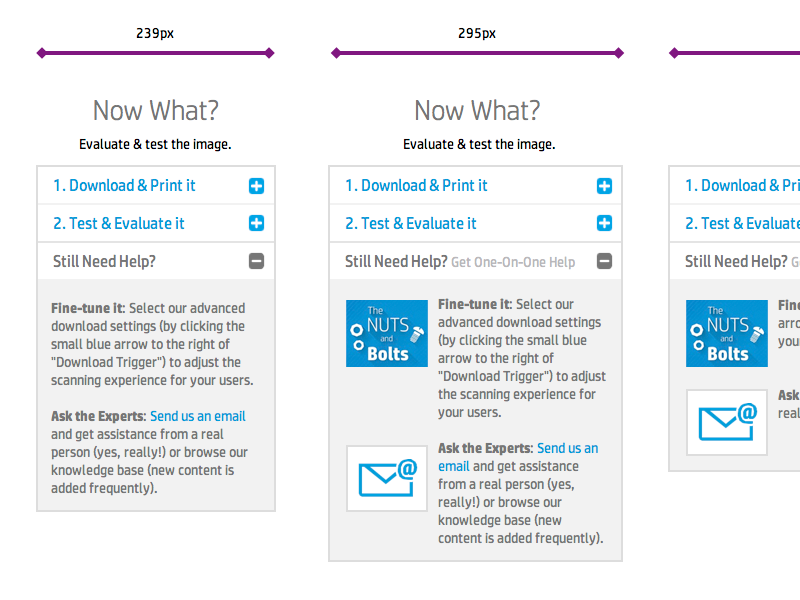 Accordion Sidebar by Ray Sensenbach on Dribbble