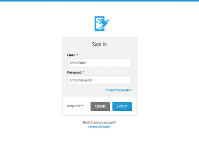 Sign In form form design input interface pixel perfect ui user input web app