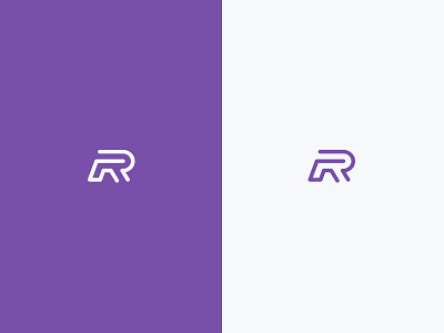 R Monogram branding logo logomark mark monogram personal brand r
