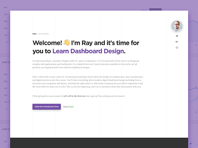 Learn Dashboard Design Course chart course dashboard data data viz graph learn product table