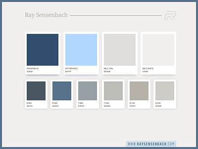 Personal Brand Color Swatches
