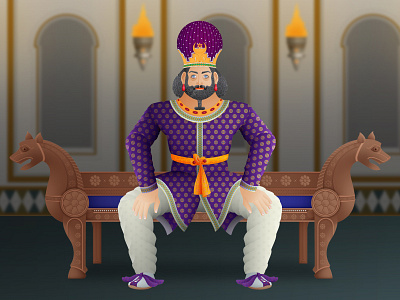 Khosrow Shah character design