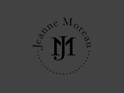 Jeanne Moreau branding icon logo