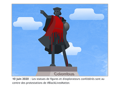 June 2020 2020 affinitydesigner blacklivesmatter blm colombus design illustration protests vector