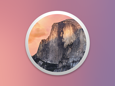 Yosemite Icon Logo dock icon logo yosemite