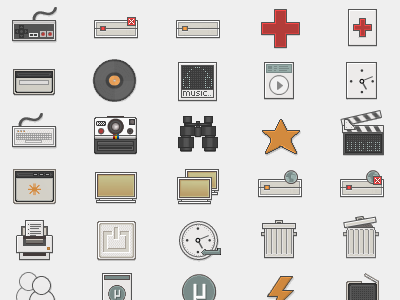 Memento Icon Pack icon memento minimal pixel