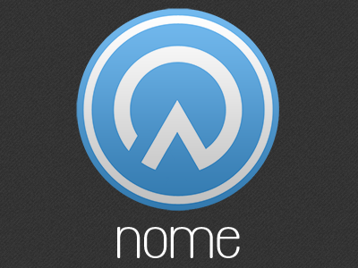 nome logo minimal nome