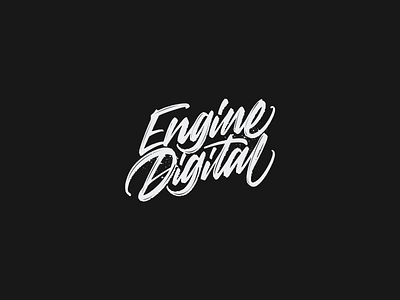 Engine Digital – Handstyle Wordmark