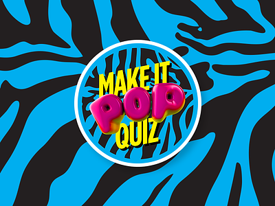 MIPQ Stickers brand design mipq pop quiz sticker swag trivia