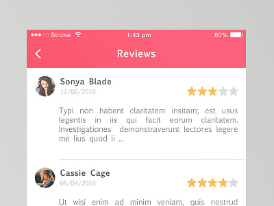 Reviews comment design ios navigation bar rate reviews user interface ux