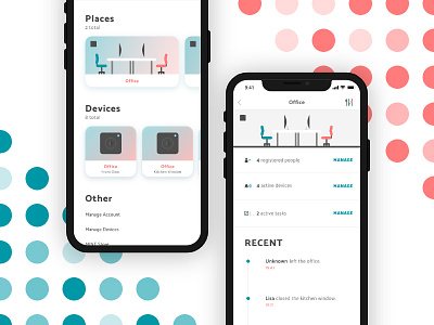 Mint Smart Alarm 2018 alarm app branding clean interface ios logo simple smart home