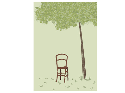 La chaise seule illustration