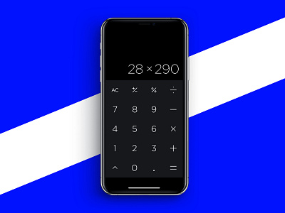 Daily UI Challenge - day #4 004 calculator calculator app calculator ui daily 100 challenge dailyui design flat minimal ui ux