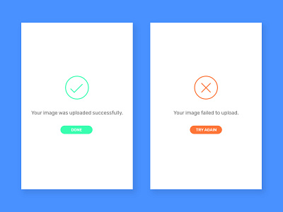 Daily UI Challenge - day #10 011 clean daily 100 challenge dailyui design flash message flash messages flat minimal ui