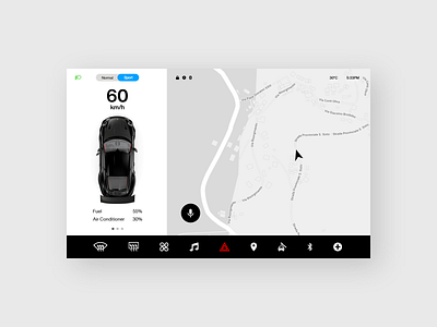 Daily UI Challenge - day #34 car car app car insurance car interface daily 100 challenge dailyui ui