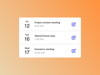 Daily UI Challenge - day #38 calendar calendar app calendar ui daily daily 100 challenge dailyui design flat minimal ui web website