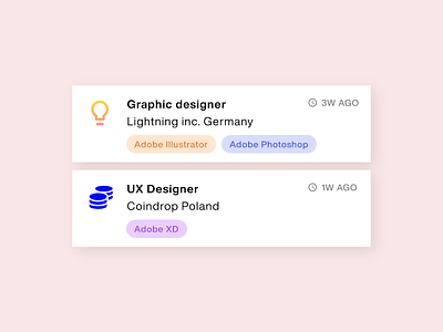 Daily UI Challenge - day #50 daily 100 challenge dailyui design flat job job listing job search job seeker minimal ui ux web website