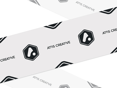 Attis Packing Tape attis black brand branding creative design emblem grey logo