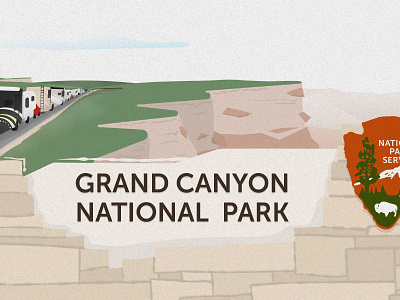 Grand Canyon adventure canyon hiking rv view