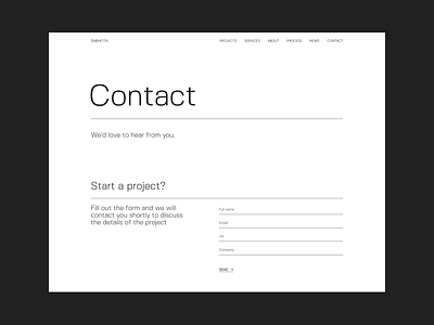 Snøhetta agency website, contact page blackandwhite clean design minimal minimalist typography ui uidesign uiux ux uxdesign web web design webdesign website