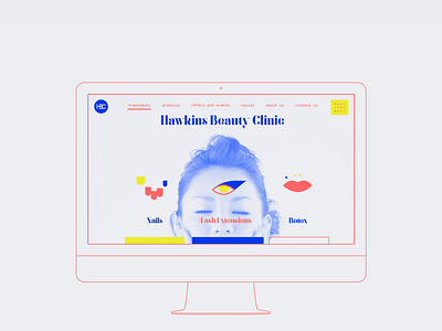 Web Design For Hawkins Beauty Clinic