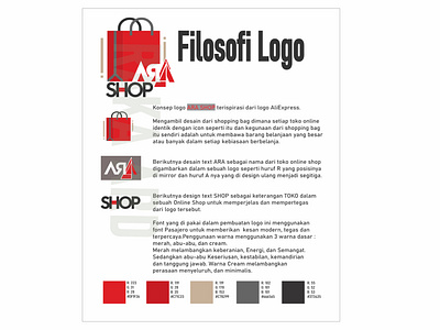 Filosofi Logo Araa Shop branding desc descriptions design filosofi graphic design logo ui ux vector web website