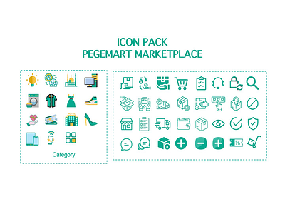 ICON PACK PEGEMART MARKETPLACE